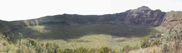 Mt Longonot caldera