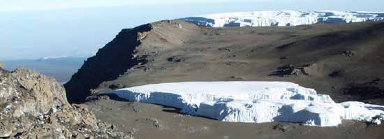 Glaciers in the Caldera